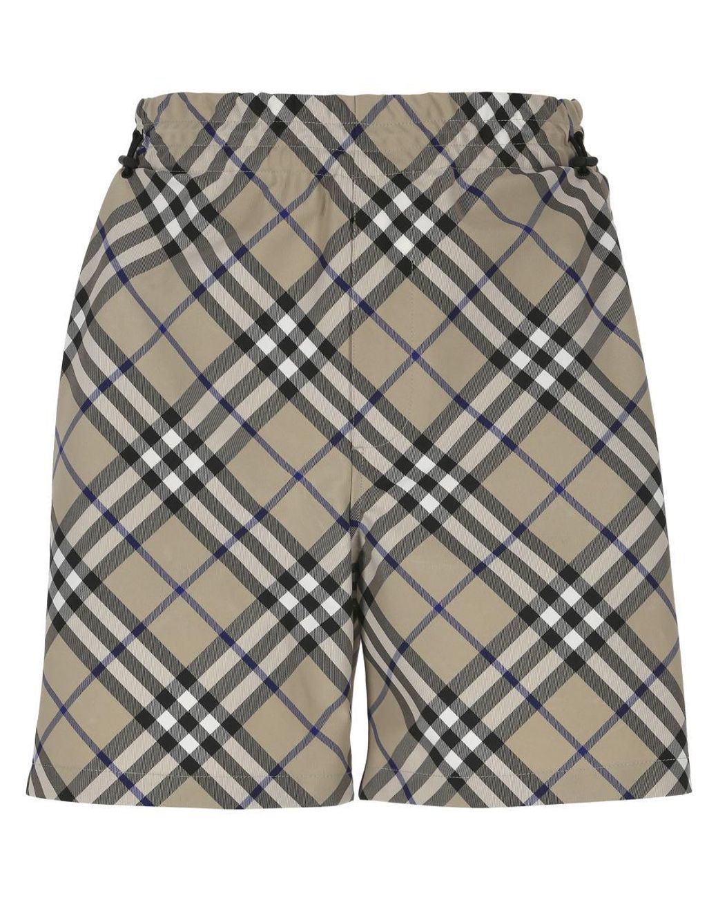 ショートパンツ BURBERRY Check Bermuda shorts Gray Burberry - Teen Boys Grey Vintage Check Bermuda Shorts