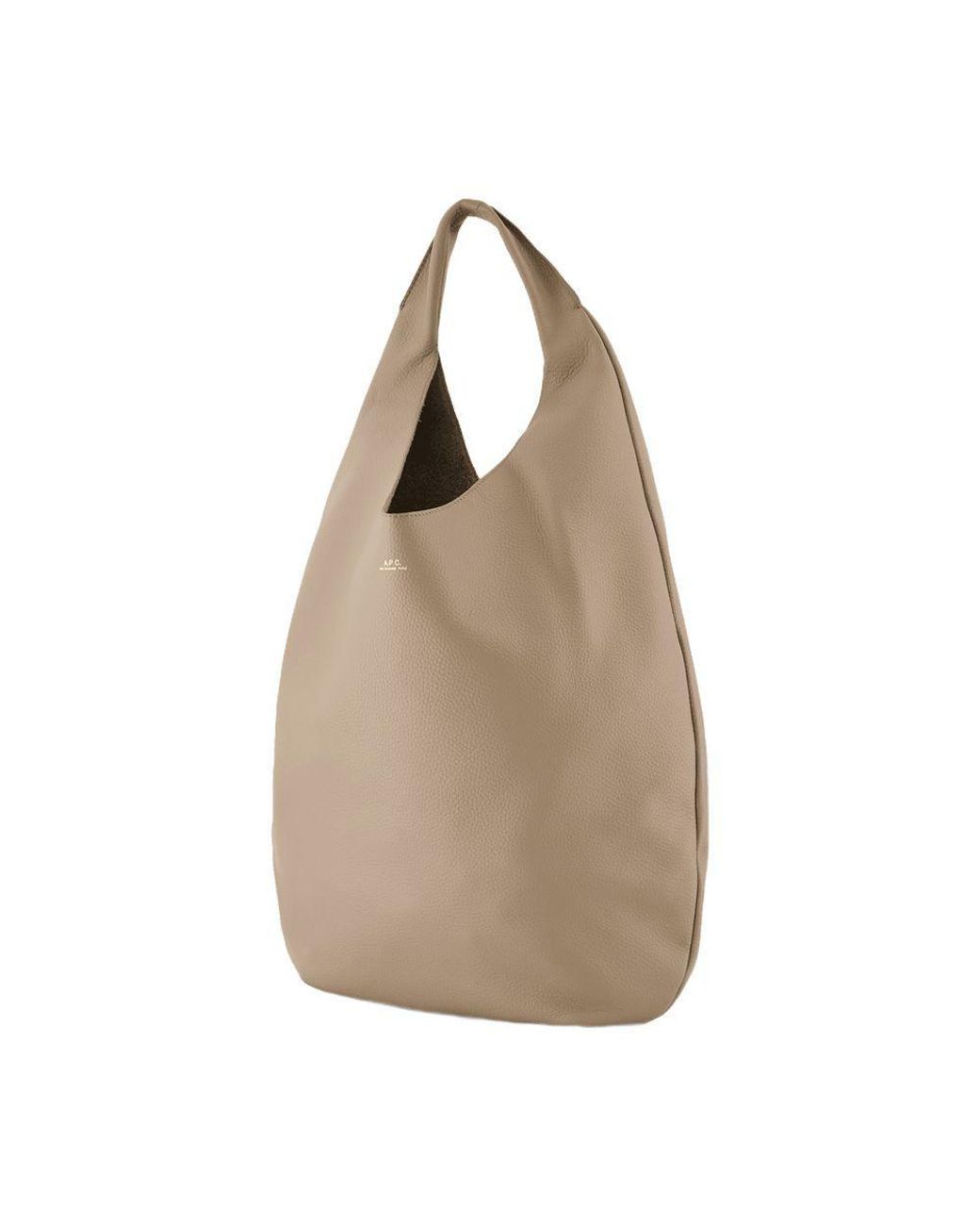 トートバッグ A.P.C. Le Neige Shopper Bag - A.P.C. - Leather - Brown Le Neige Bag | A.P.C.