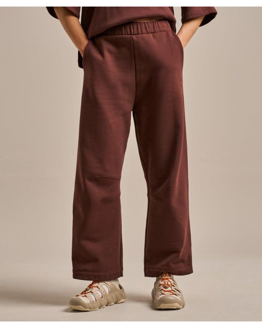 BAM Clothing Red Horseshoe Barrel Sweatpants Conker
