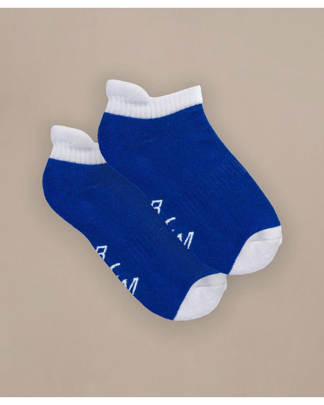 Bam Blue Luxe Trainer Socks for men