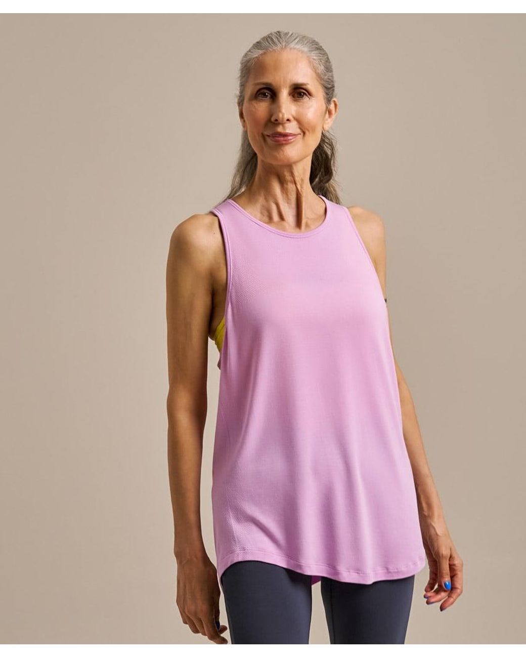 Bam Pink Seamless Relaxed Training Top