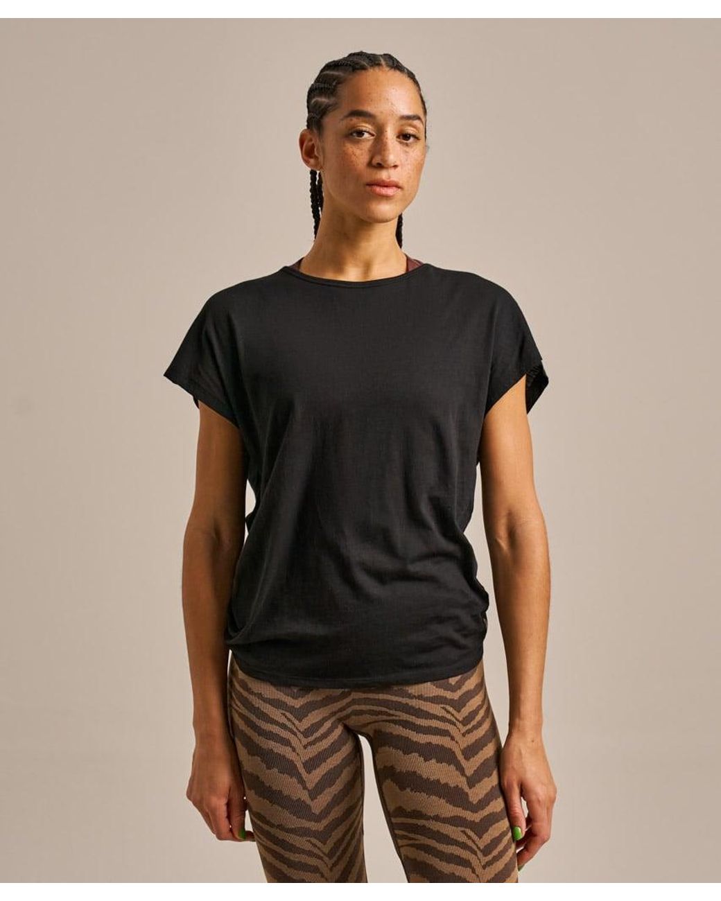 Bam Black Fluidity Cut Out T-Shirt