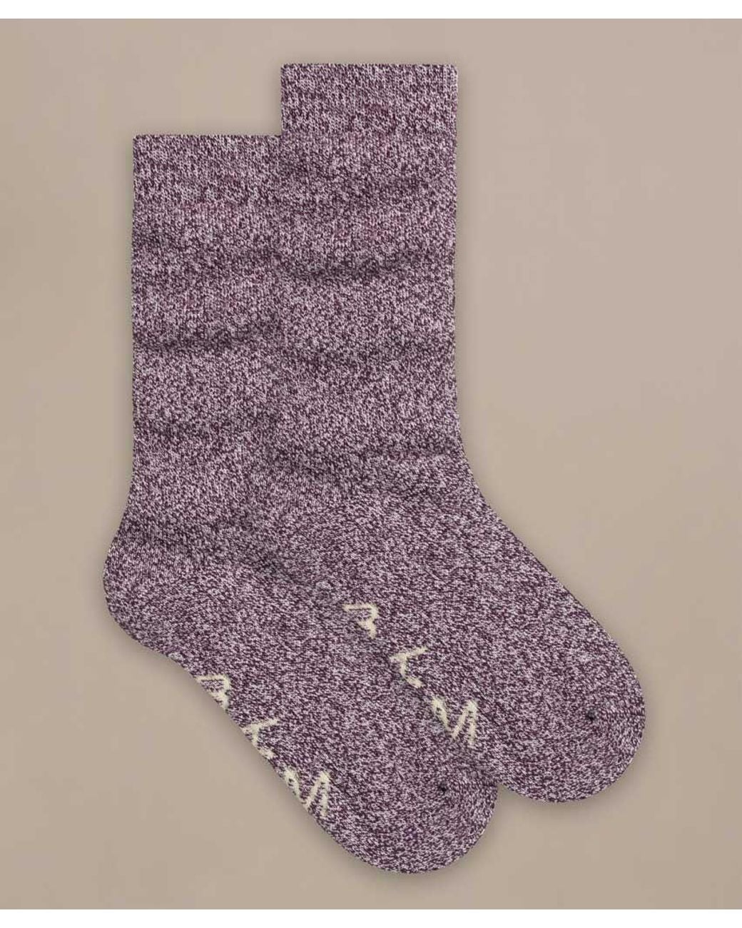 BAM Clothing Purple Thick Walking Socks