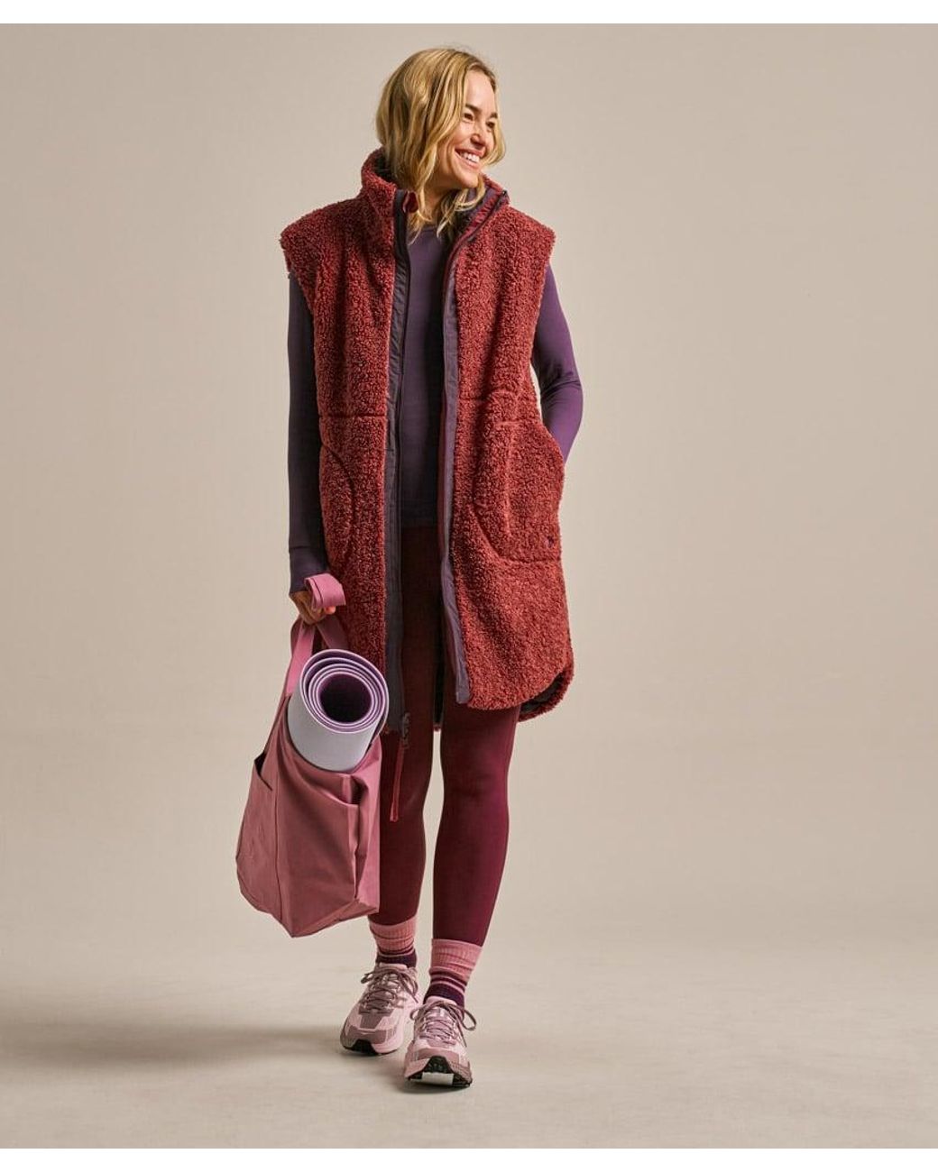 Bam Red 73 Zero Reversible Longline Gilet
