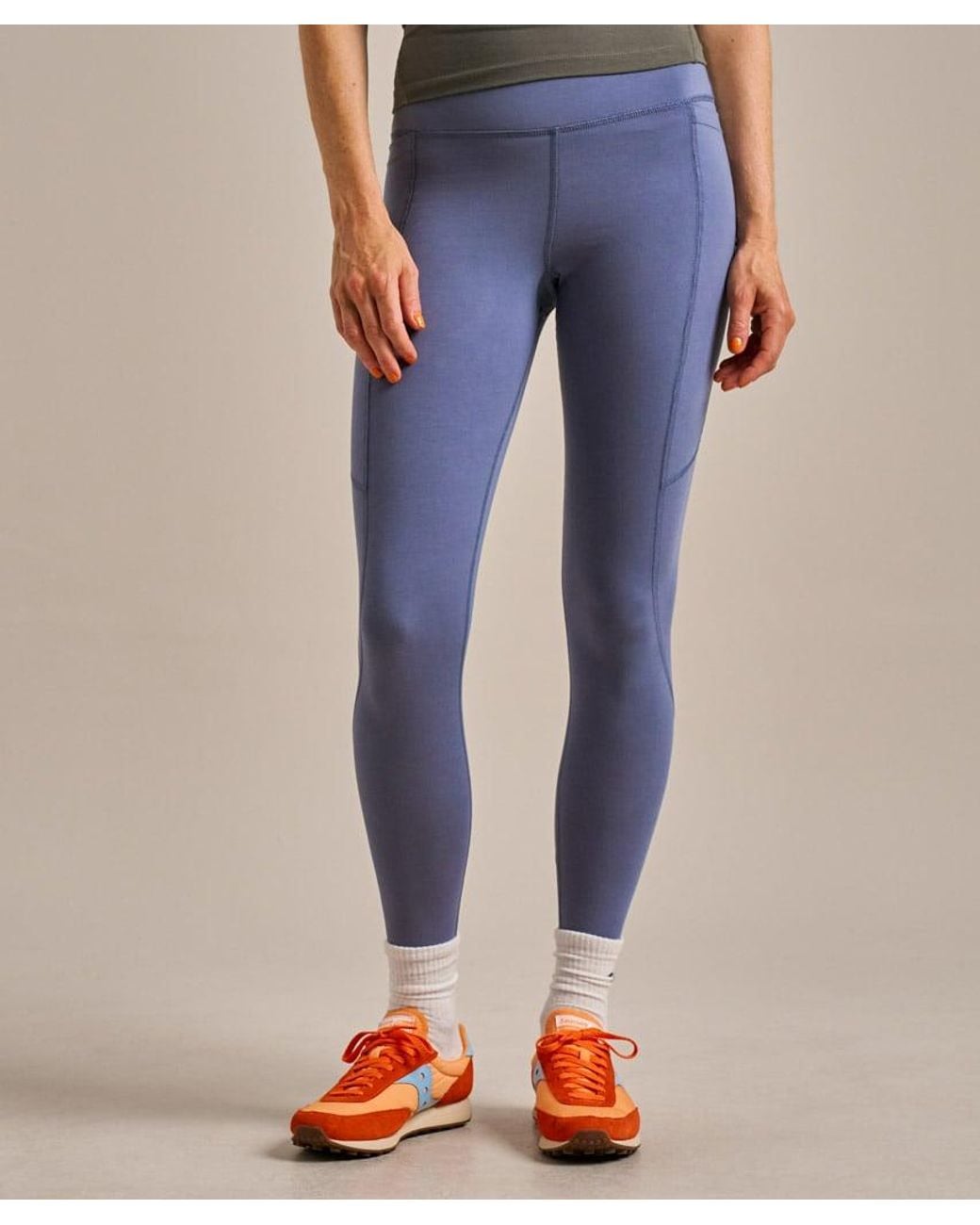 BAM Clothing Blue Enduro Side Pocket Leggings Turtle Dove