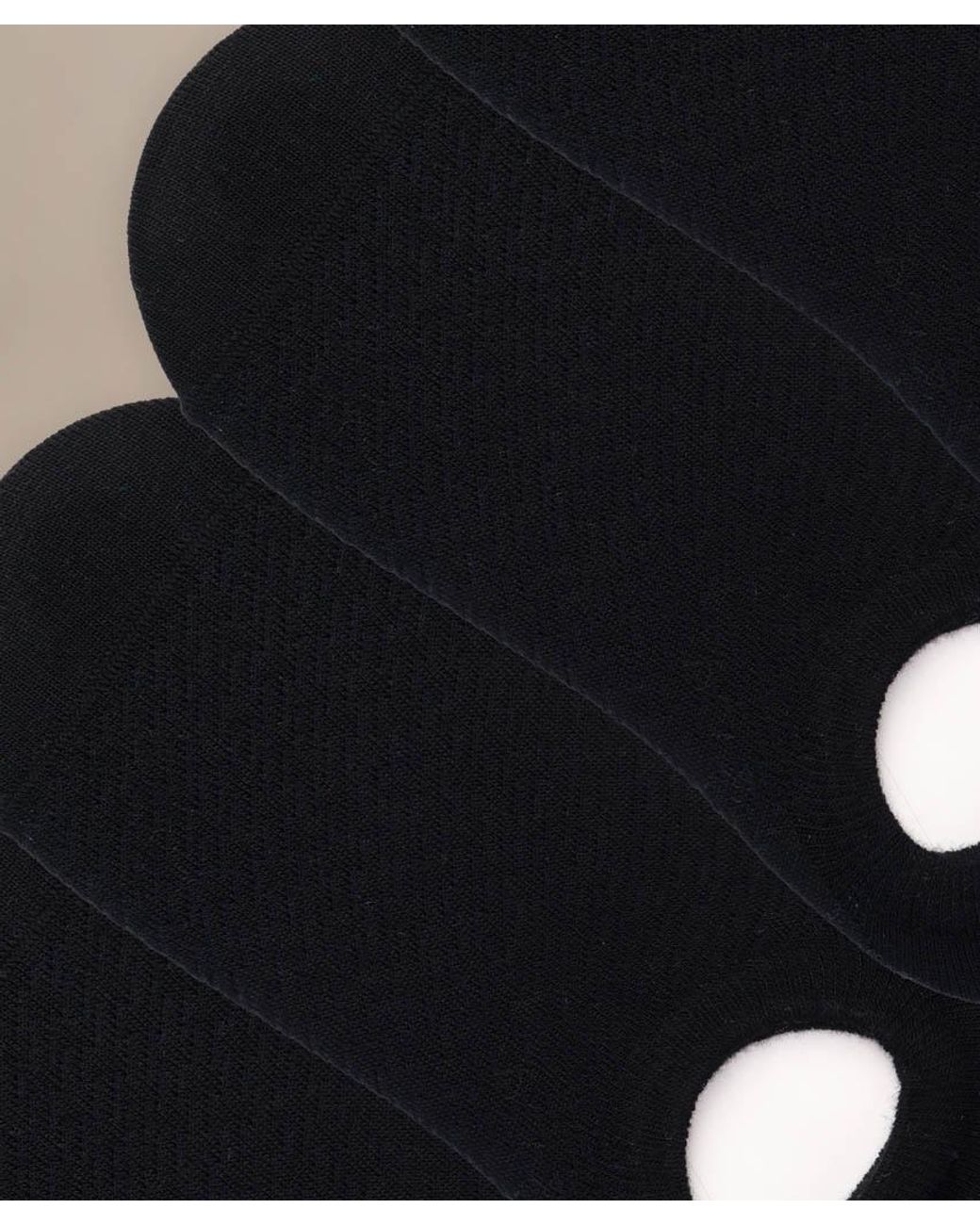 Bam Black No Show Socks