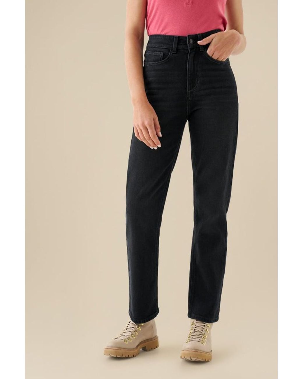 Bam Blue Classic Straight Leg Boo Jeans
