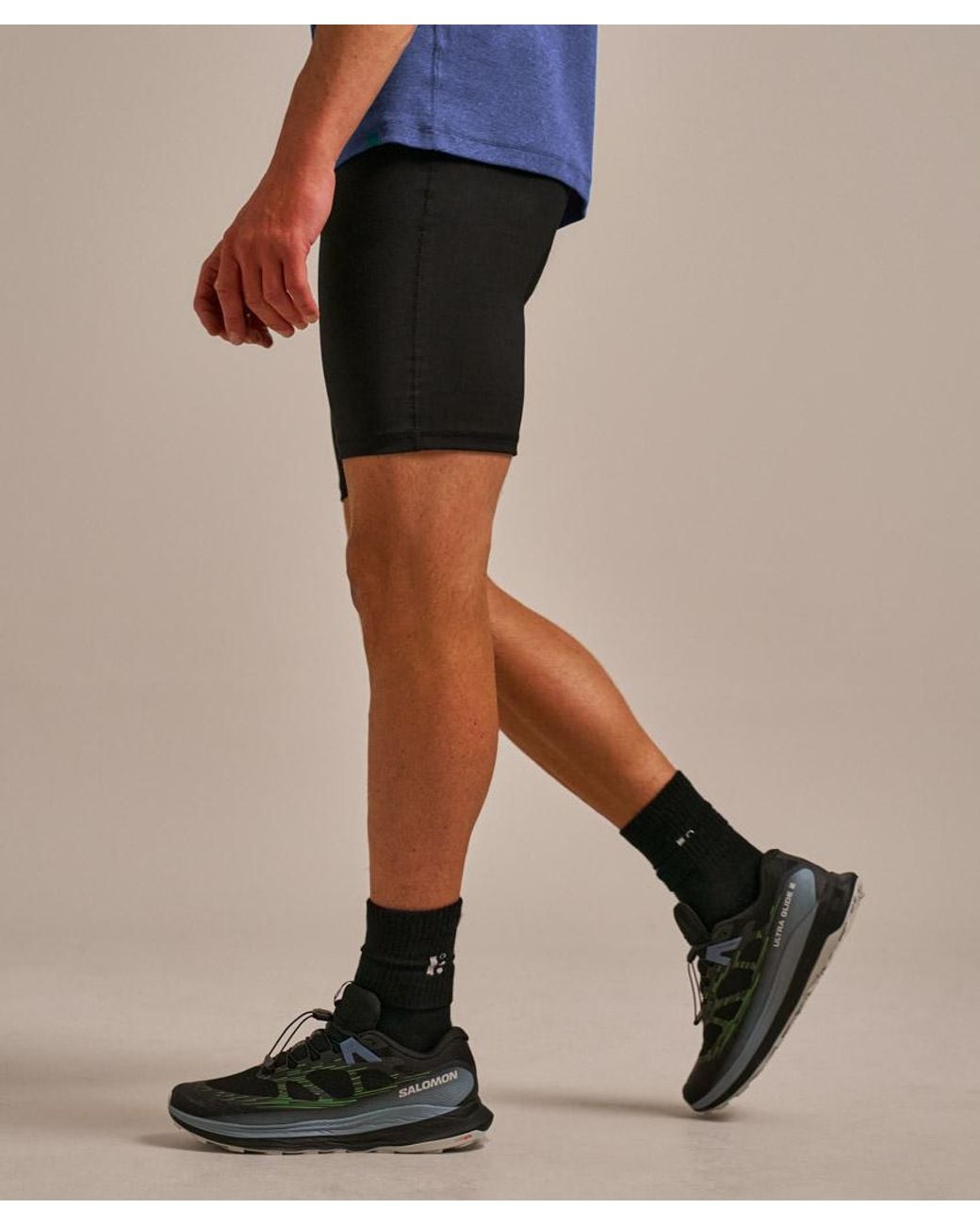 Bam Black Lark Enduro Compression Shorts for men