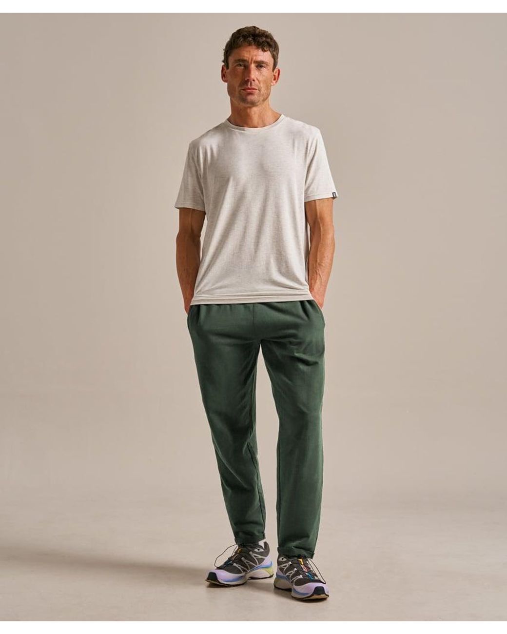 Bam Green Horizon Organic Cotton Yoga Joggers for men