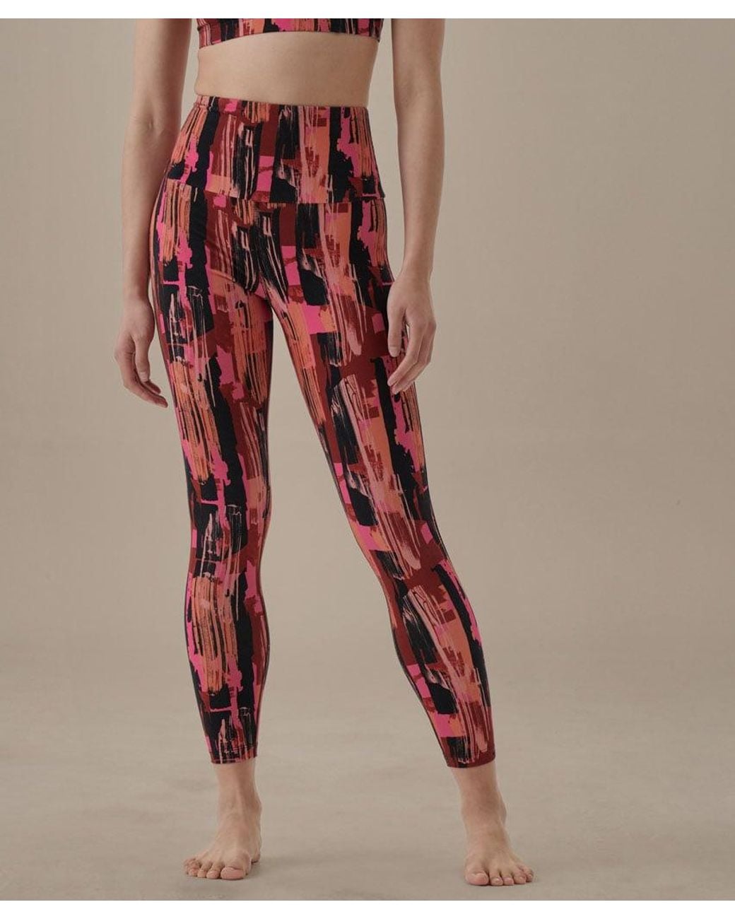 BAM Clothing Red Enduro Sculpting 7/8 Leggings