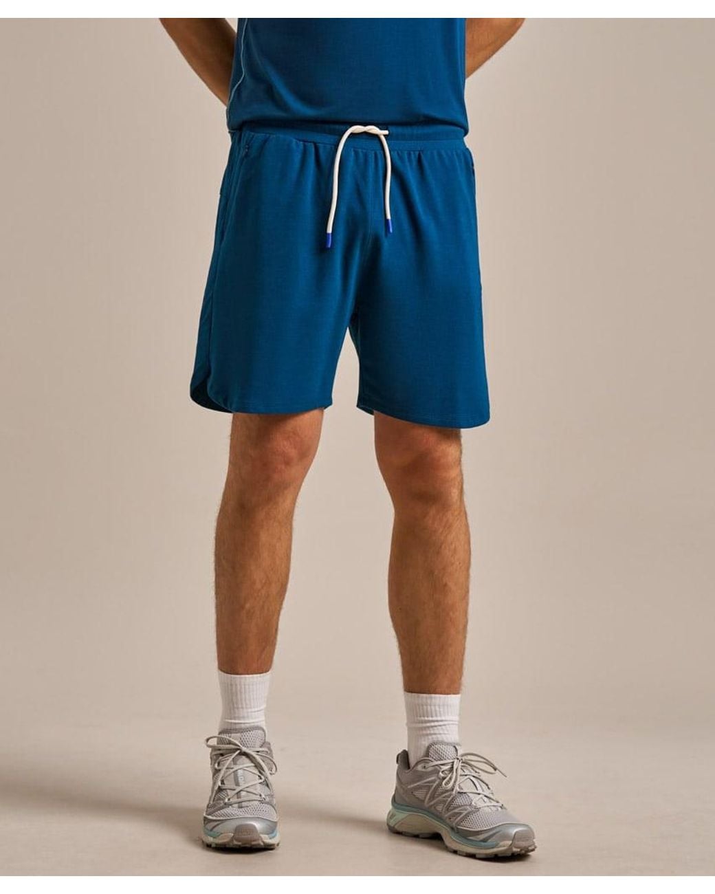 BAM Clothing Blue Brook Active Sweat Shorts Ocean for men
