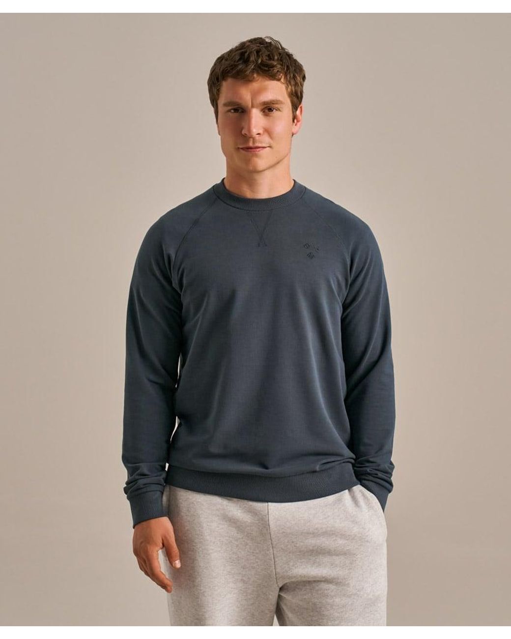 Bam Natural Crew Neck Sweat Top for men