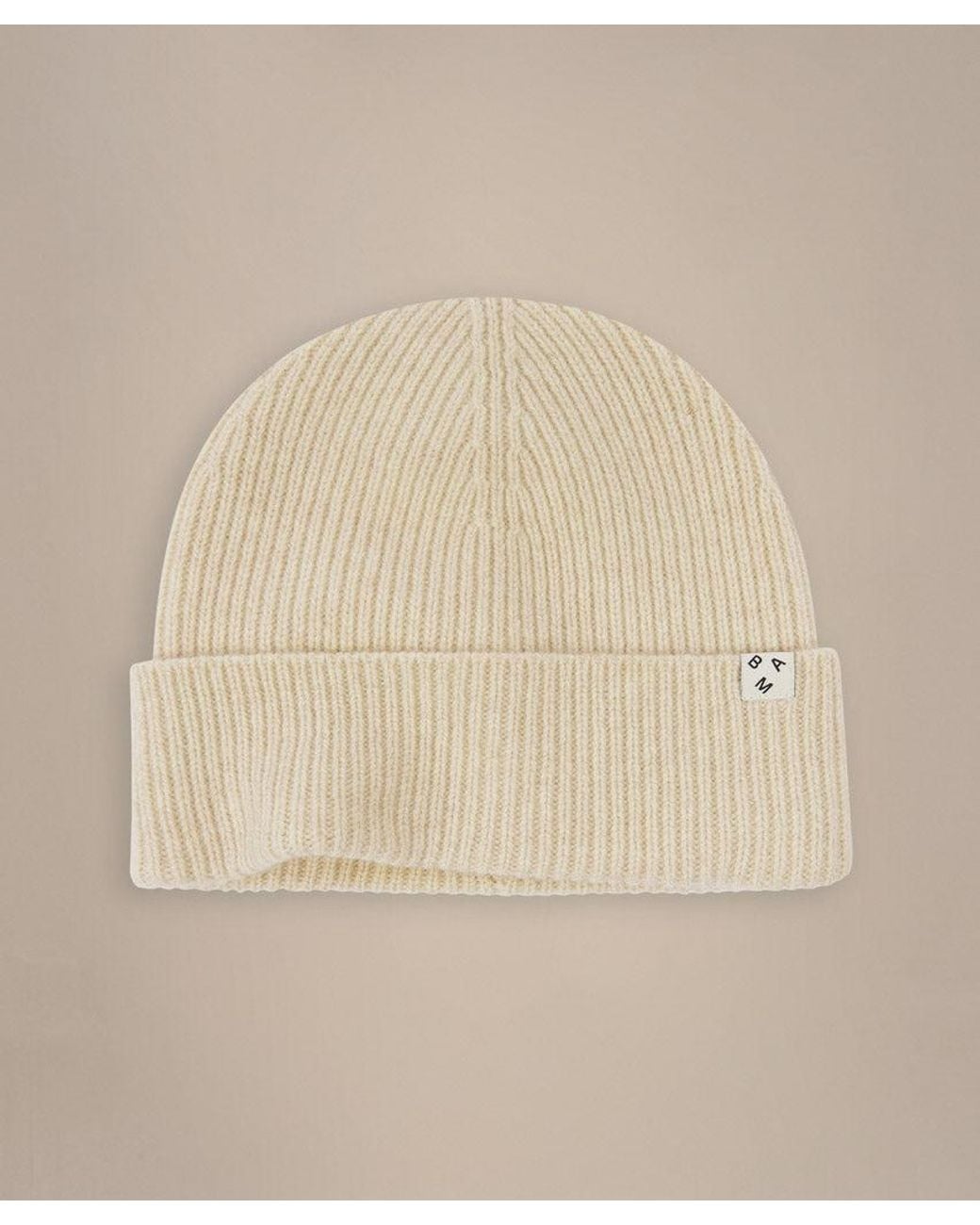 BAM Clothing Natural Beanie Hat