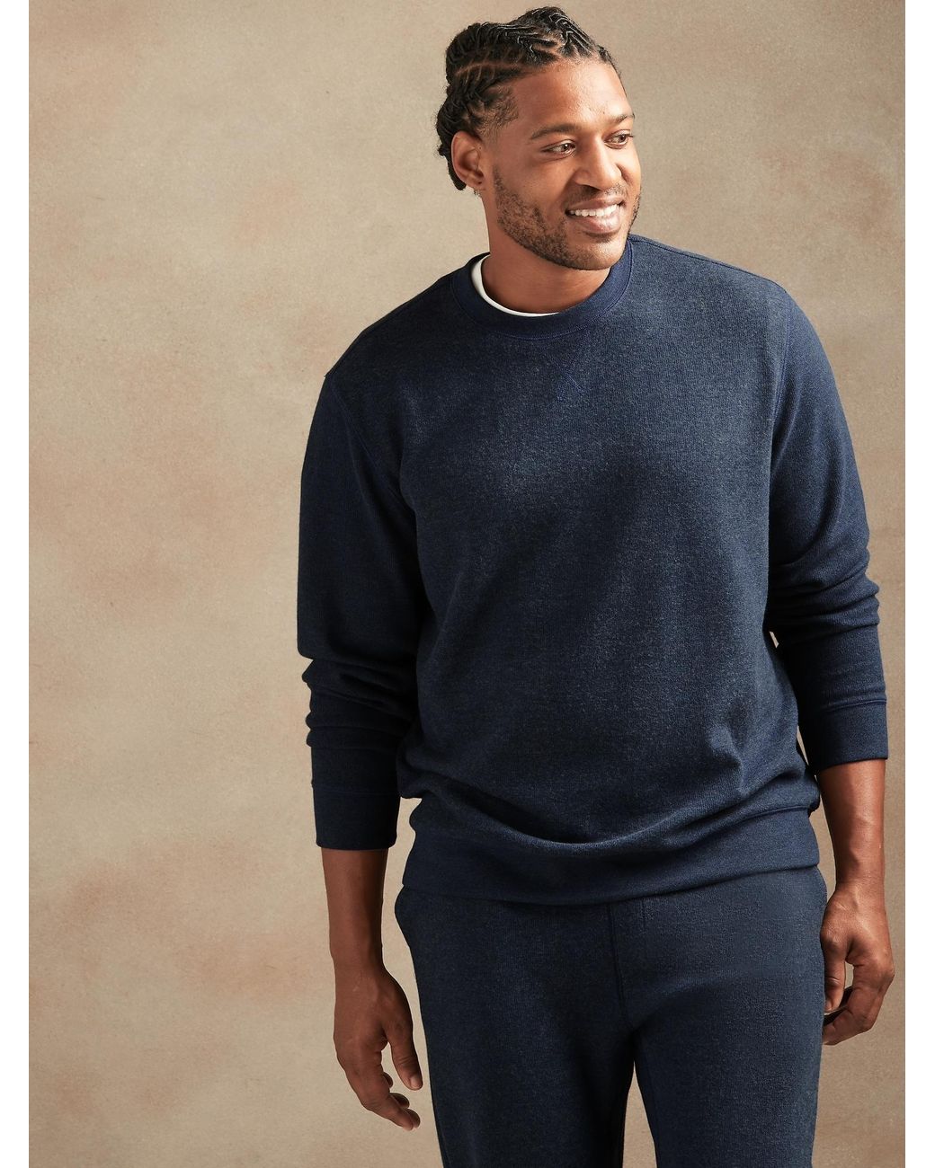 banana republic waffle shirt