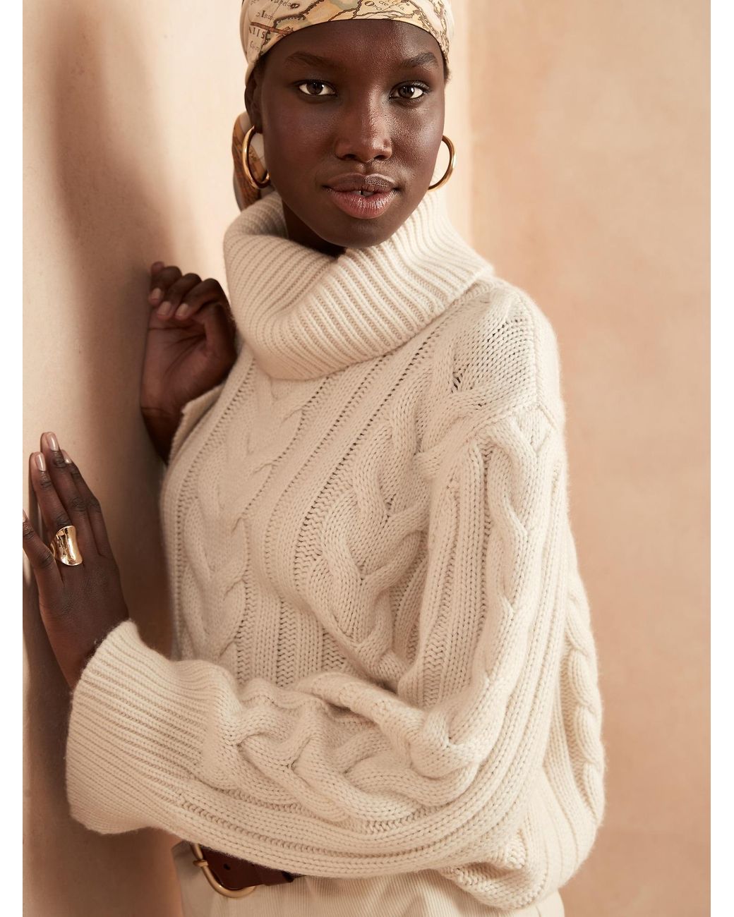 Banana Republic Merino-cashmere Split 
