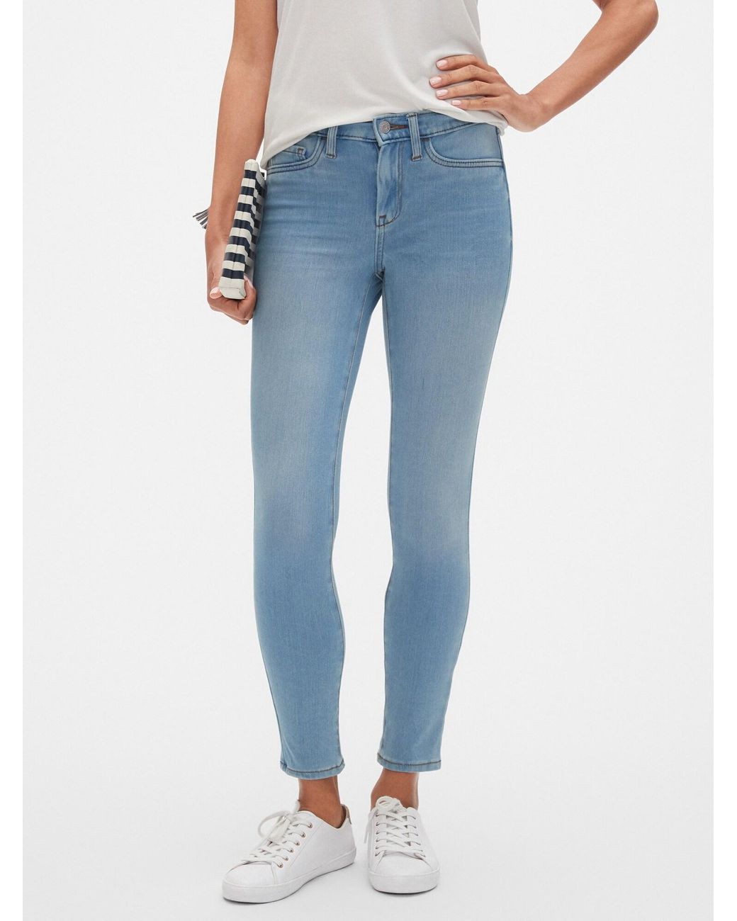 Super Stretch Light Wash Legging Jean 