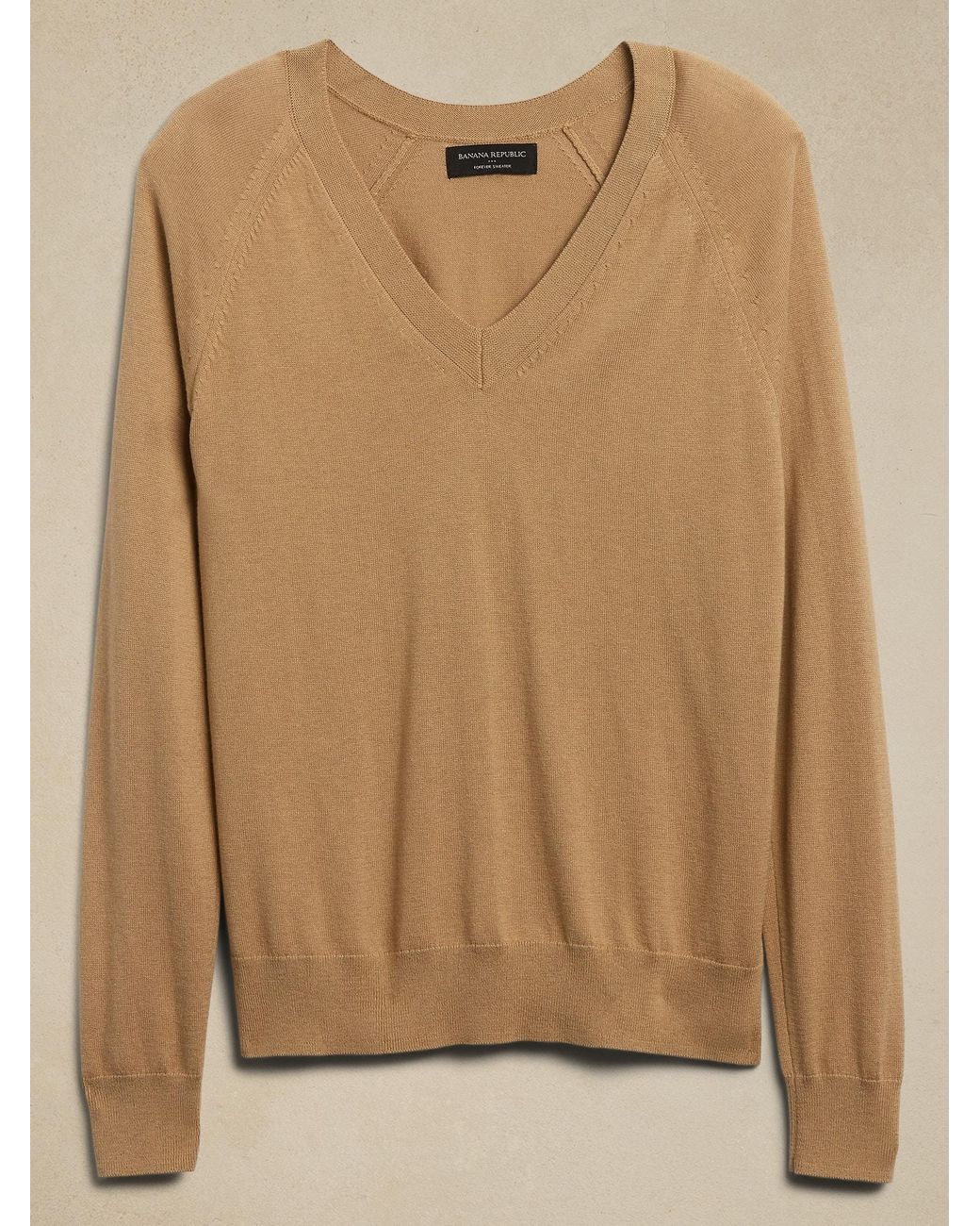Banana Republic Factory Forever Sweater in Brown | Lyst