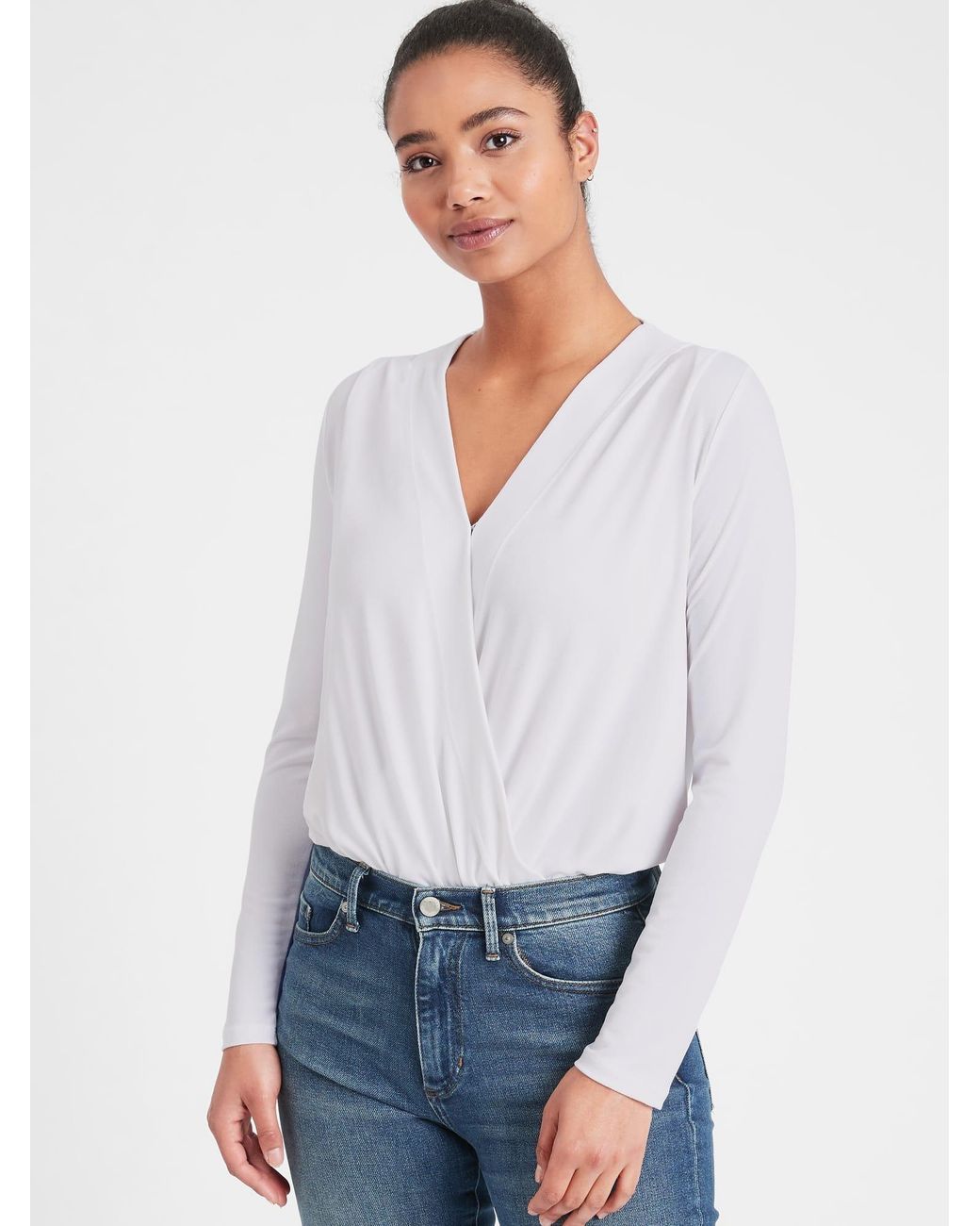 banana republic v neck