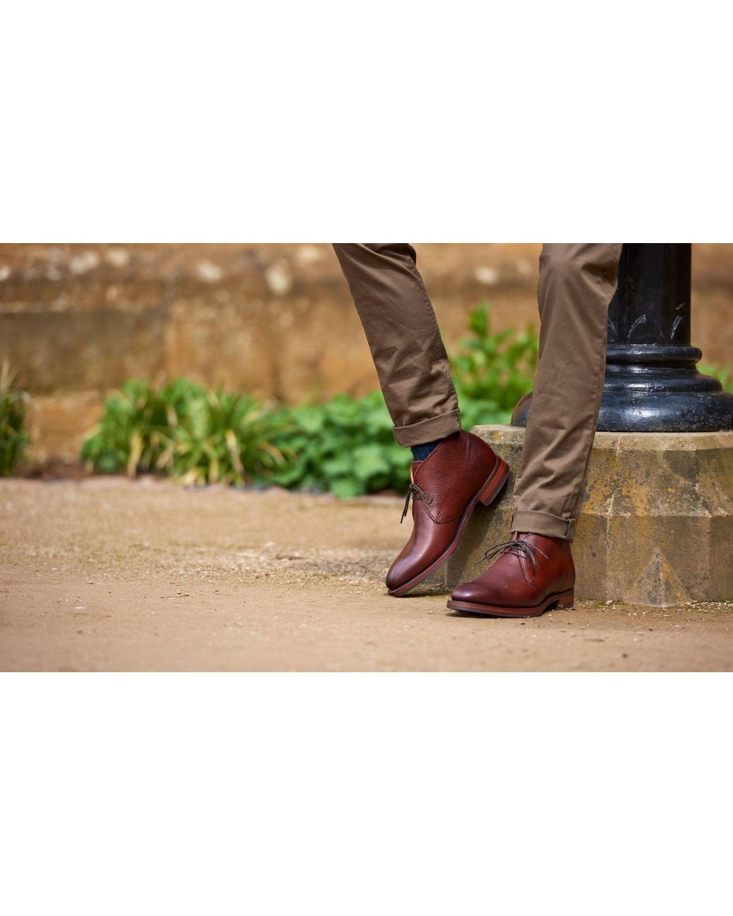 Barker Shoes Orkney - Cherry Grain 