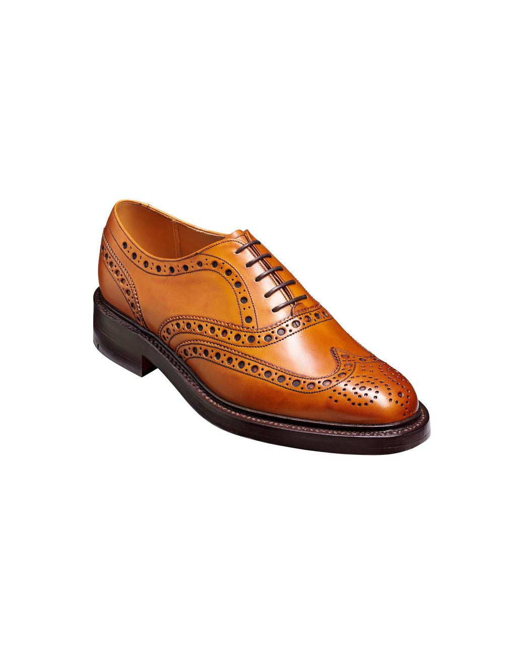 Cedar Burnished Calf Brogue for Men 