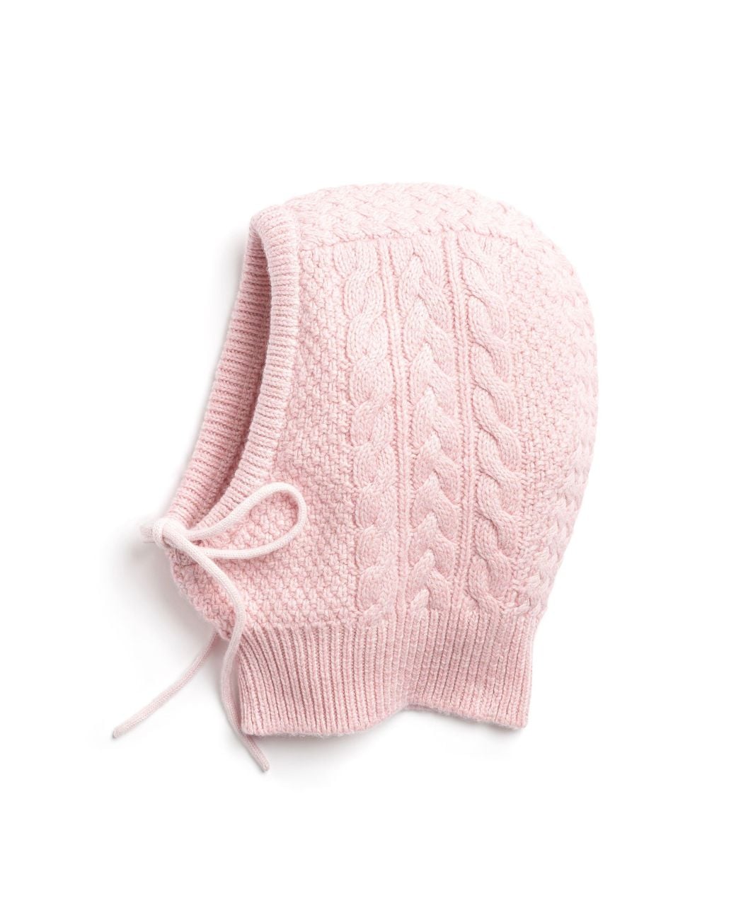 Barrie Pink Cashmere Balaclava