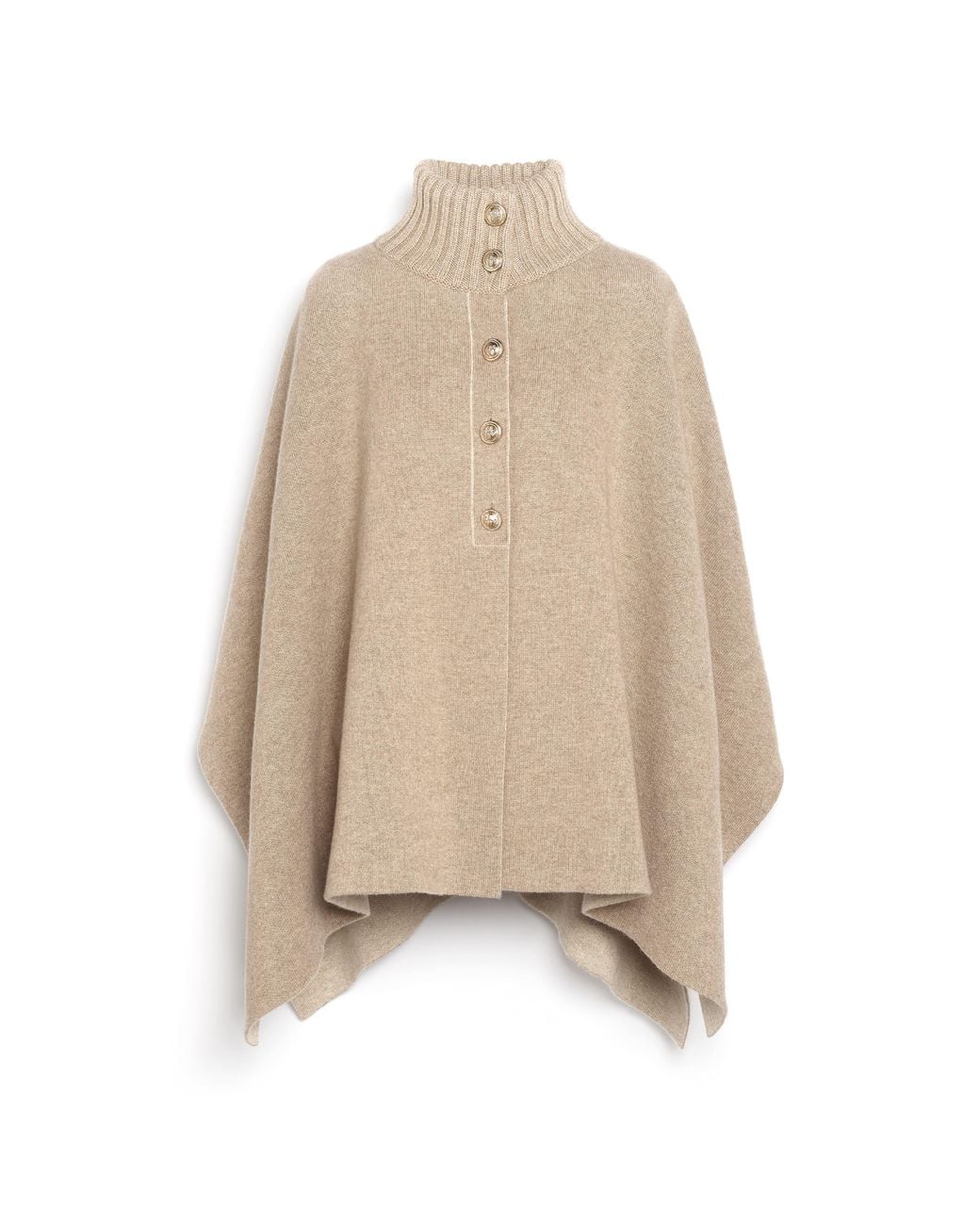 Barrie Natural Cashmere Cape
