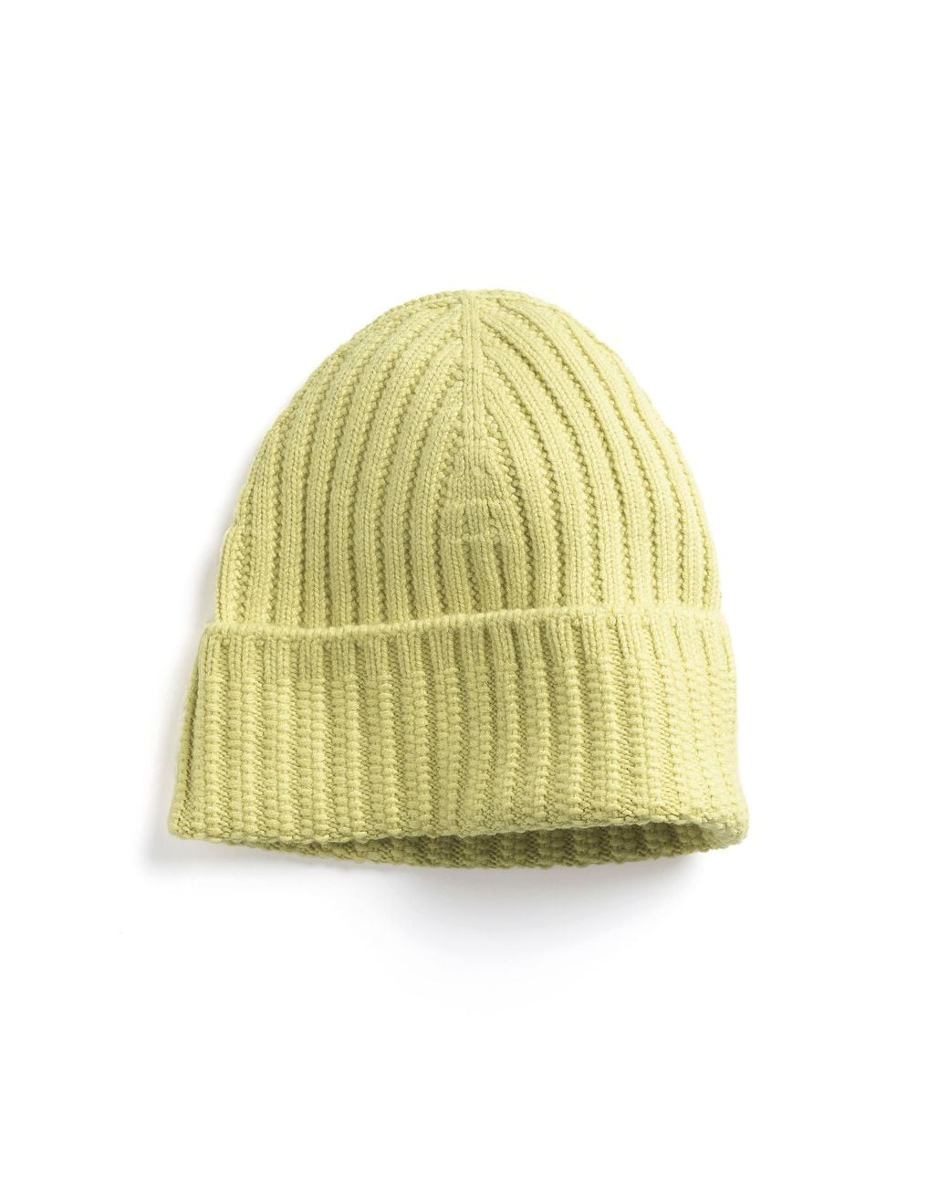 Barrie Yellow Cashmere Beanie