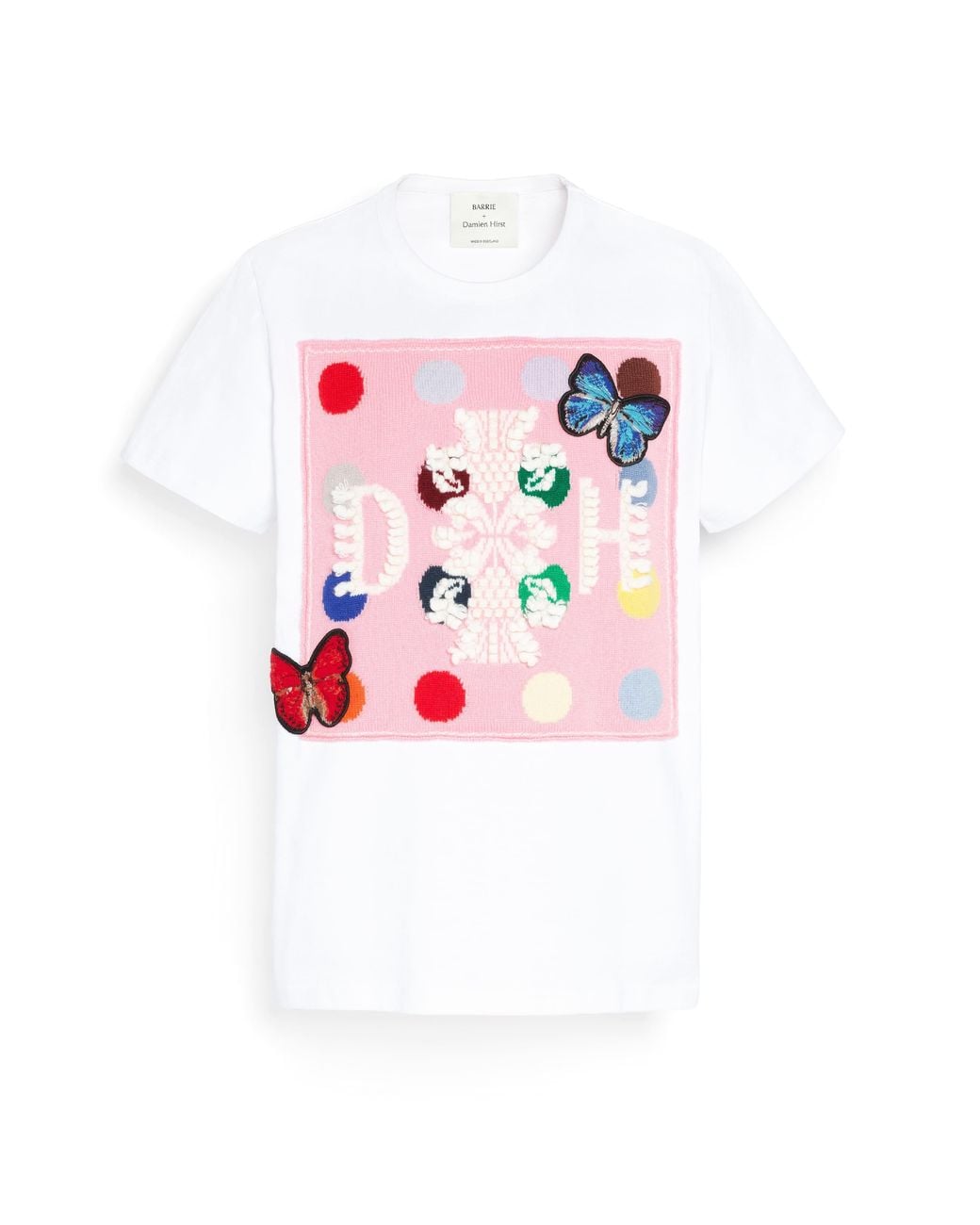 Barrie Red Spots And Butterflies Logo T-Shirt + Damien Hirst