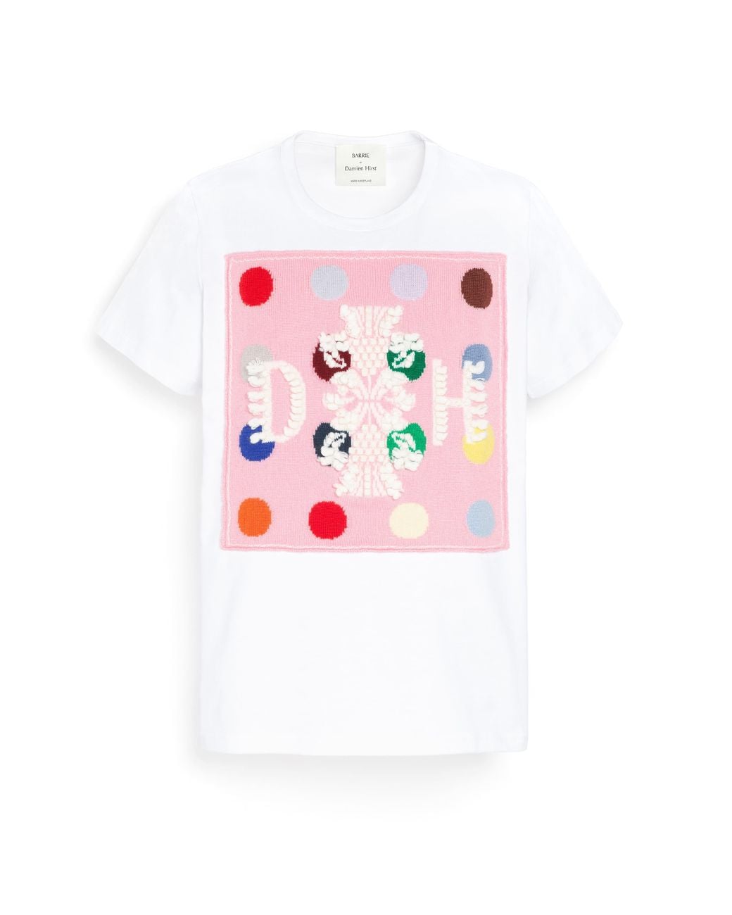 Barrie Pink Spots Logo T-Shirt + Damien Hirst