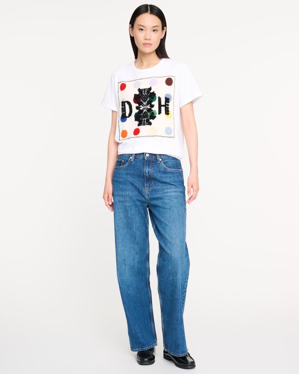 Barrie White Spots Logo T-Shirt + Damien Hirst