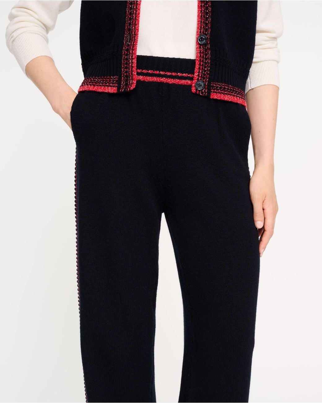 Barrie Black Trousers