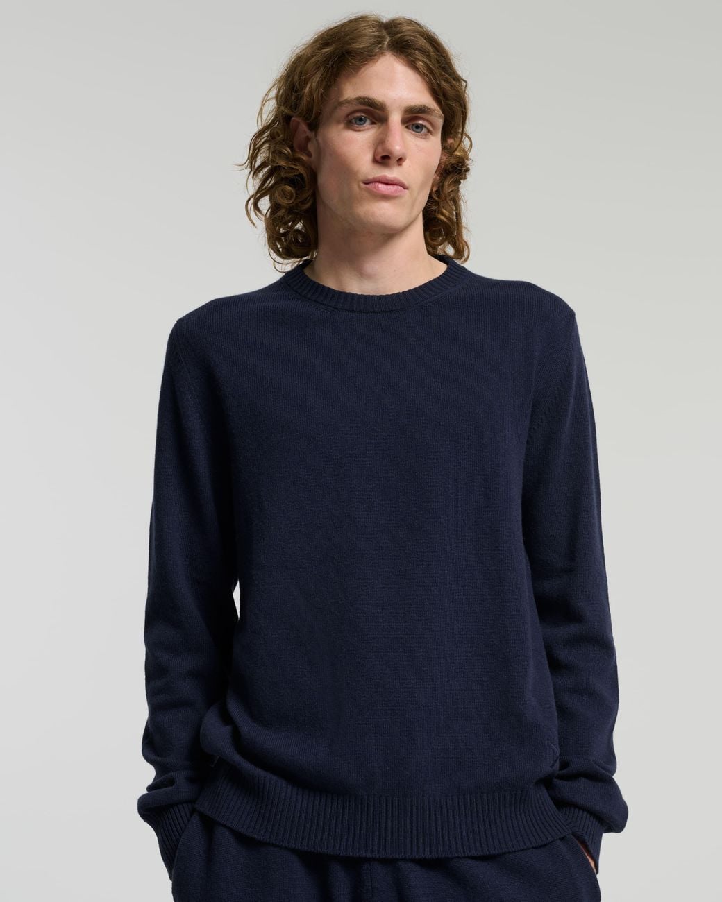 Barrie Blue B Label Cashmere Sweater for men