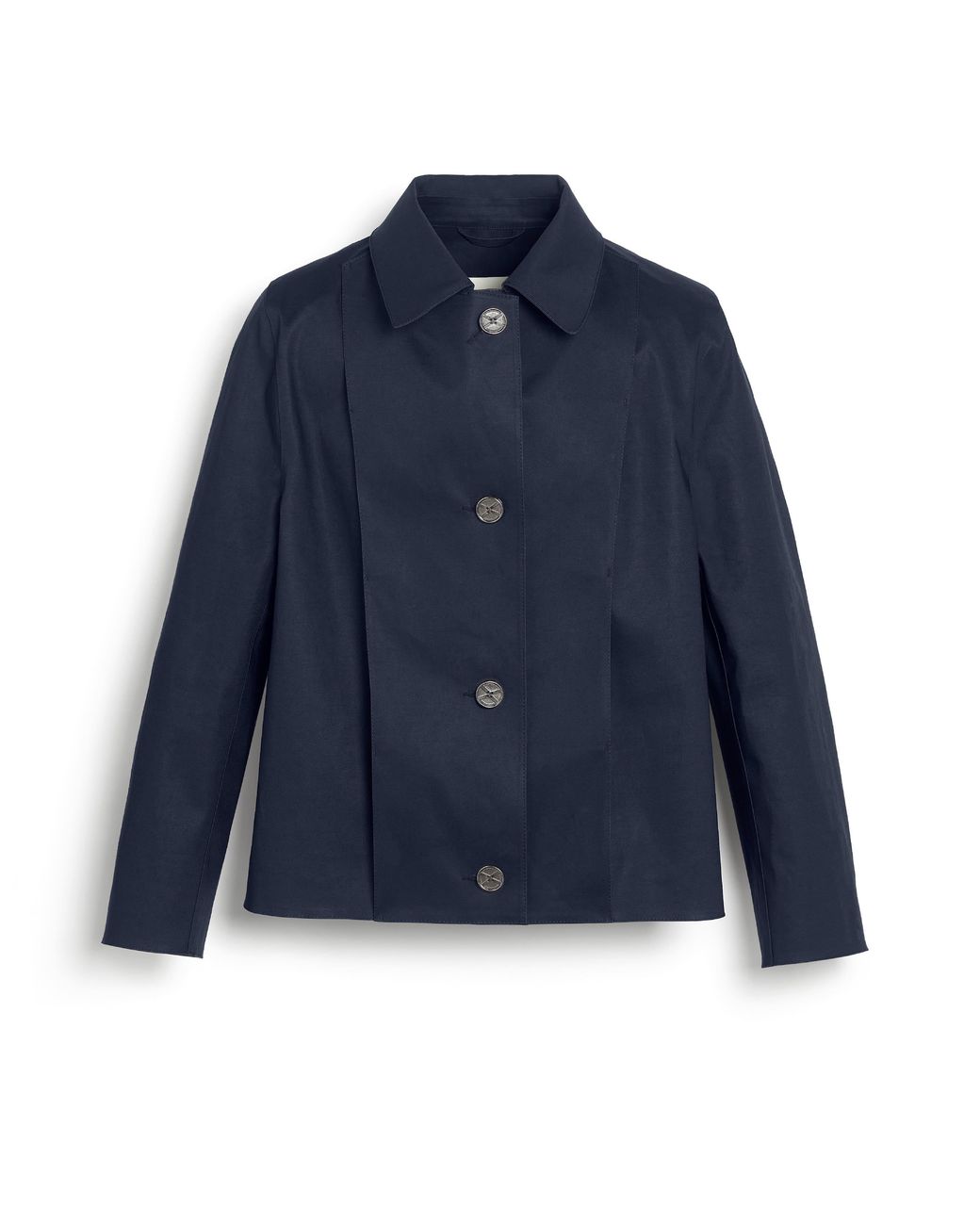 Barrie Blue Short Waterproof Coat