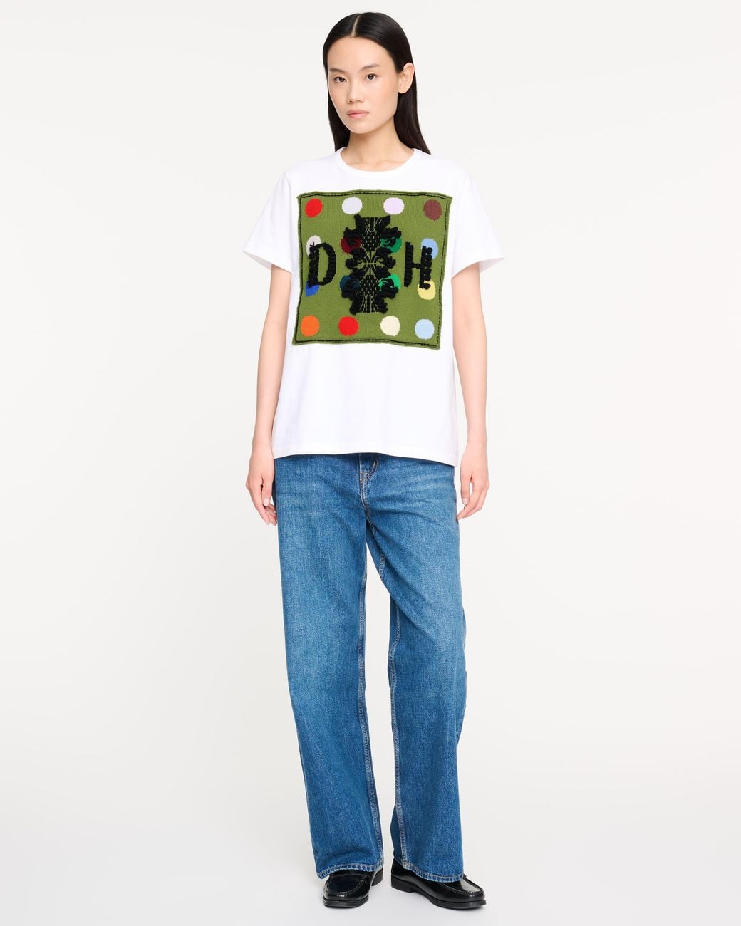 Barrie Green Spots Logo T-Shirt + Damien Hirst