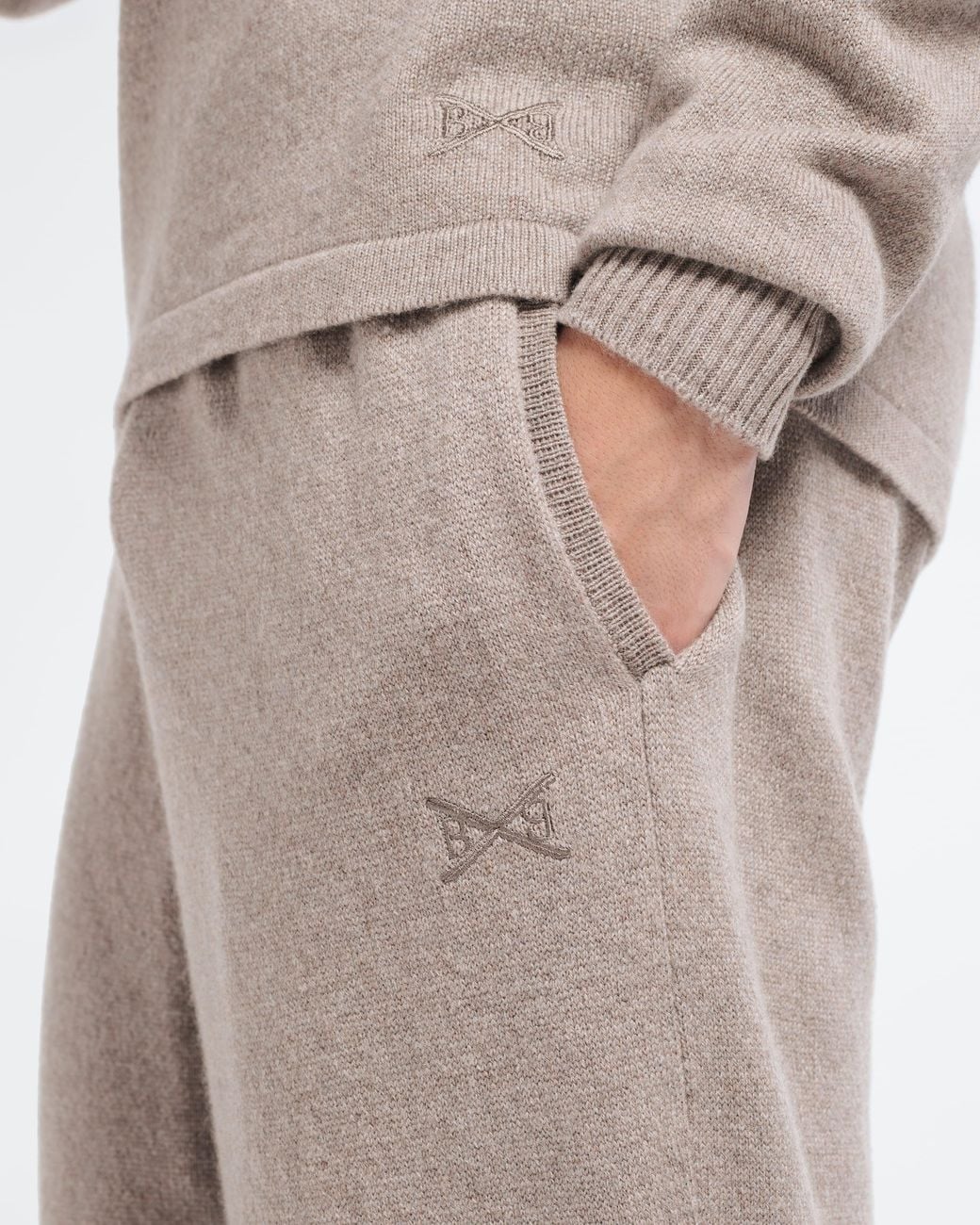 Barrie Brown B Label Cashmere Trousers for men