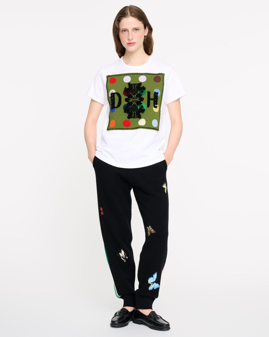 Barrie Green Spots Logo T-Shirt + Damien Hirst