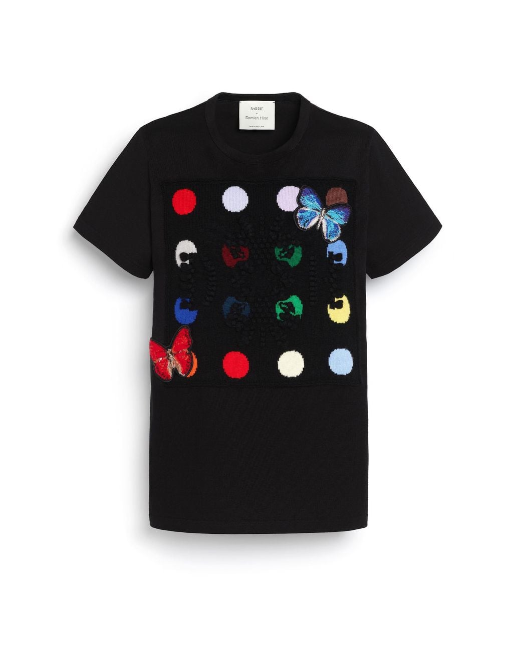 Barrie Black Spots And Butterflies Logo T-Shirt + Damien Hirst
