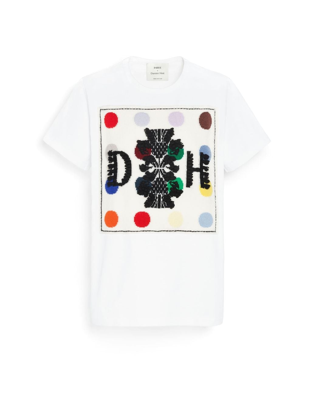 Barrie White Spots Logo T-Shirt + Damien Hirst