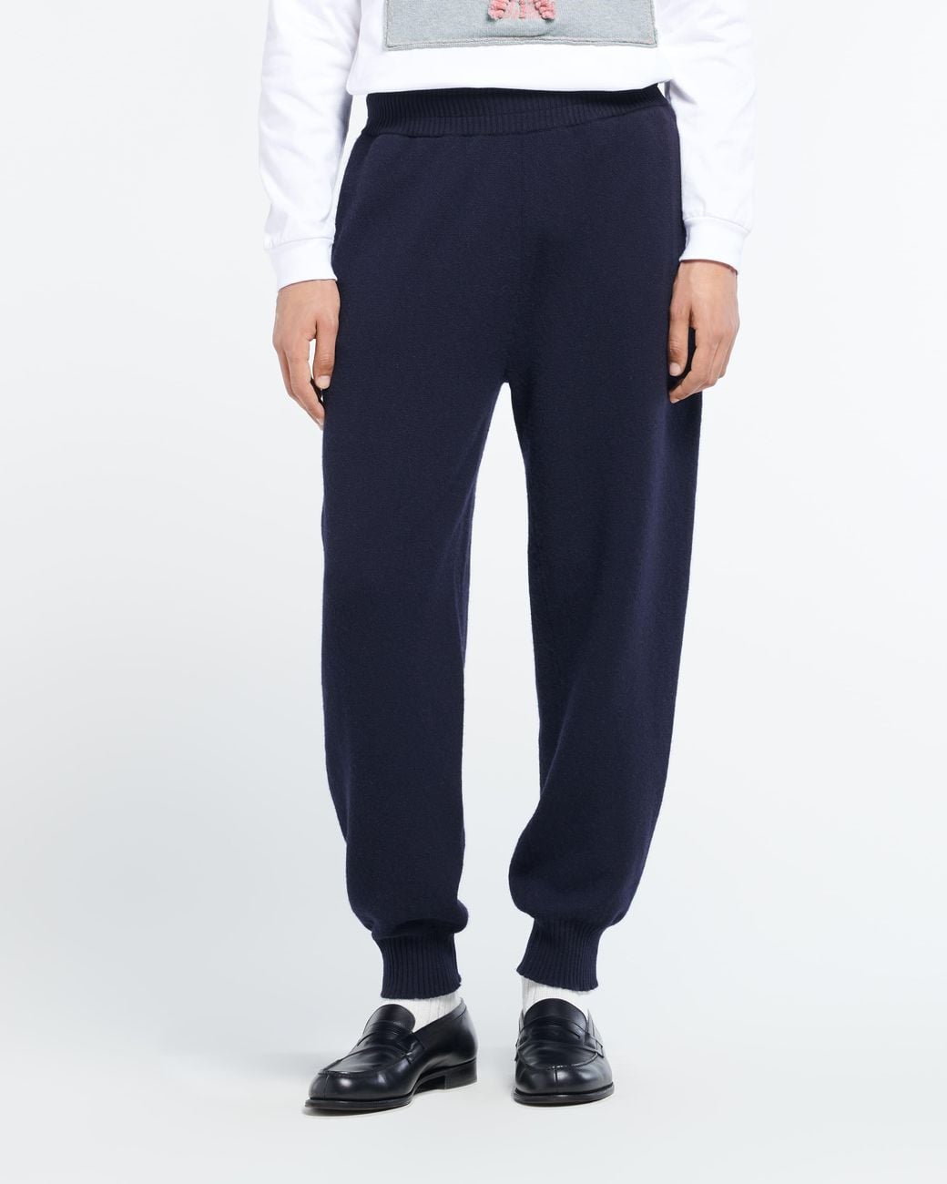 Barrie Blue B Label Cashmere Trousers for men