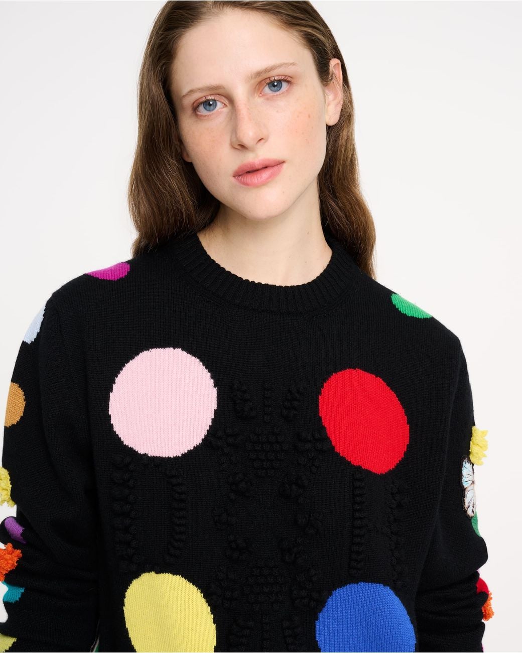 Barrie Black Spots Jumper + Damien Hirst – Numbered Item