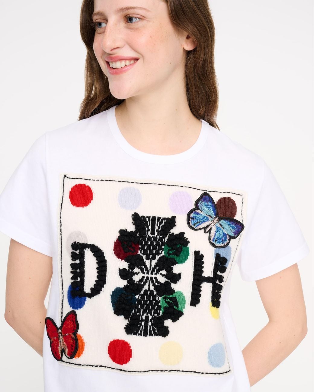 Barrie White Spots And Butterflies Logo T-Shirt + Damien Hirst