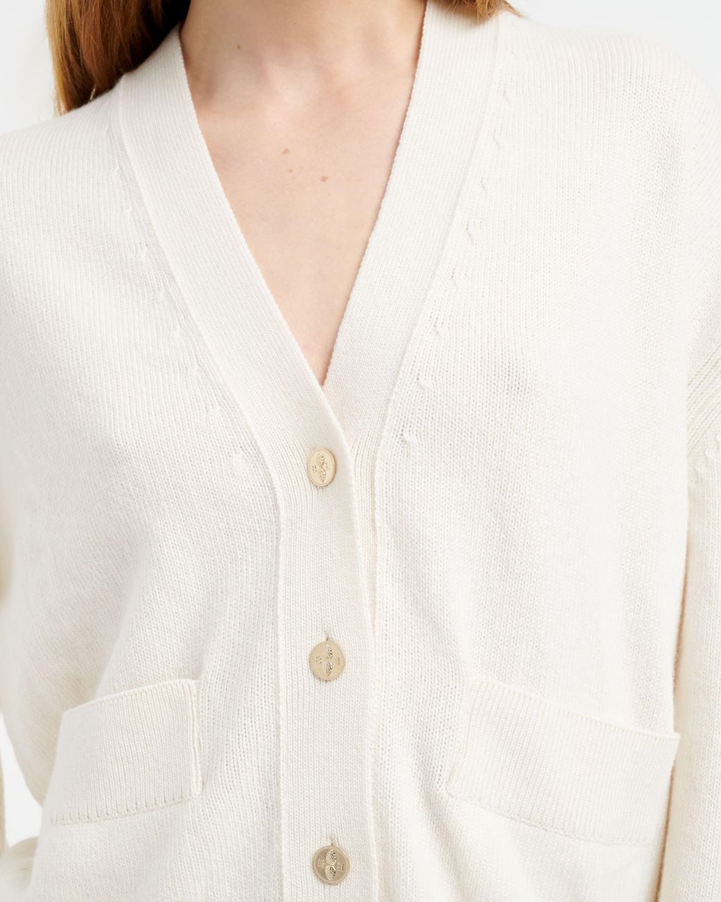 Barrie White Iconic Cashmere Cardigan