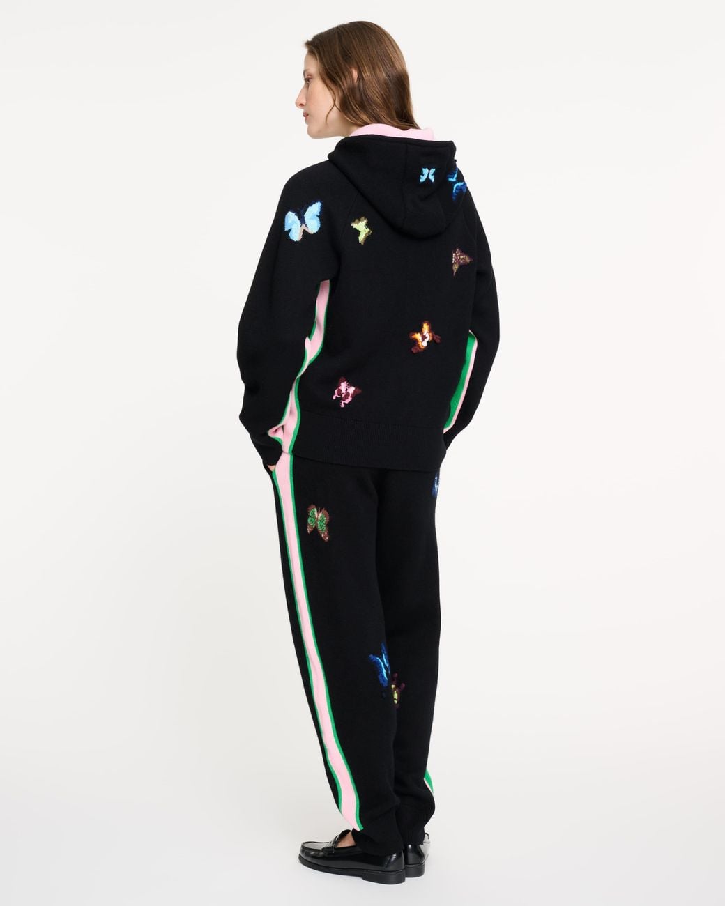 Barrie Black Butterflies Hoodie + Damien Hirst – Numbered Item