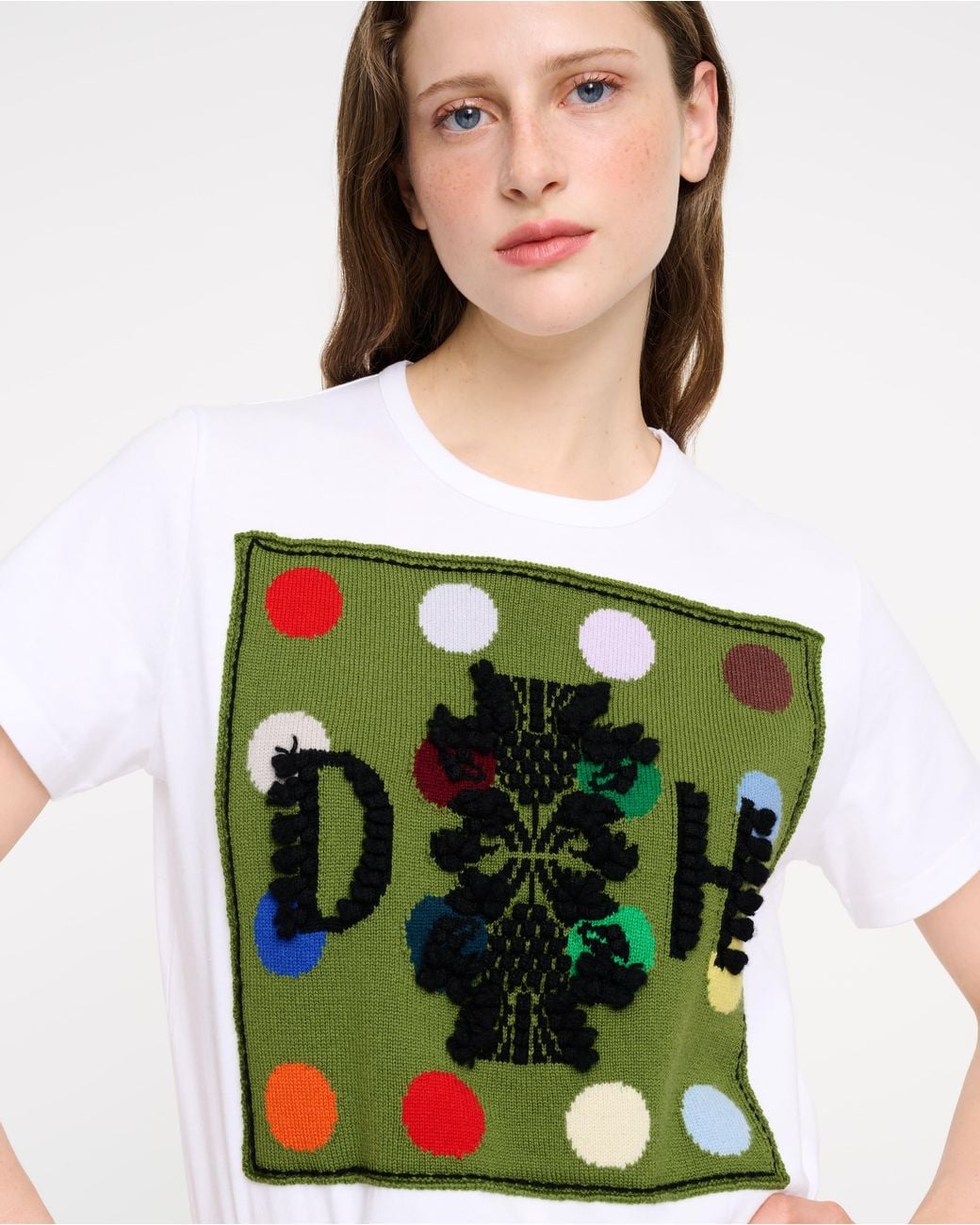 Barrie Green Spots Logo T-Shirt + Damien Hirst