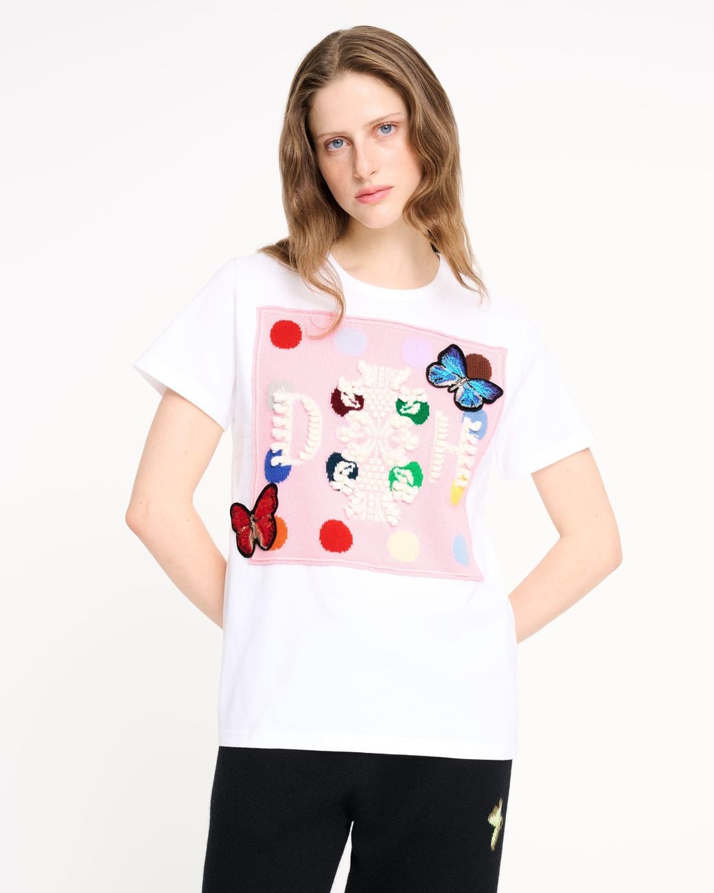Barrie Red Spots And Butterflies Logo T-Shirt + Damien Hirst