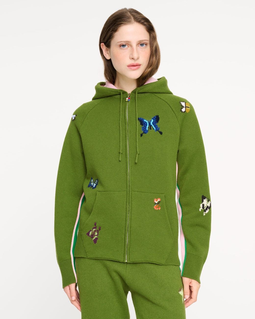 Barrie Green Butterflies Hoodie + Damien Hirst – Numbered Item