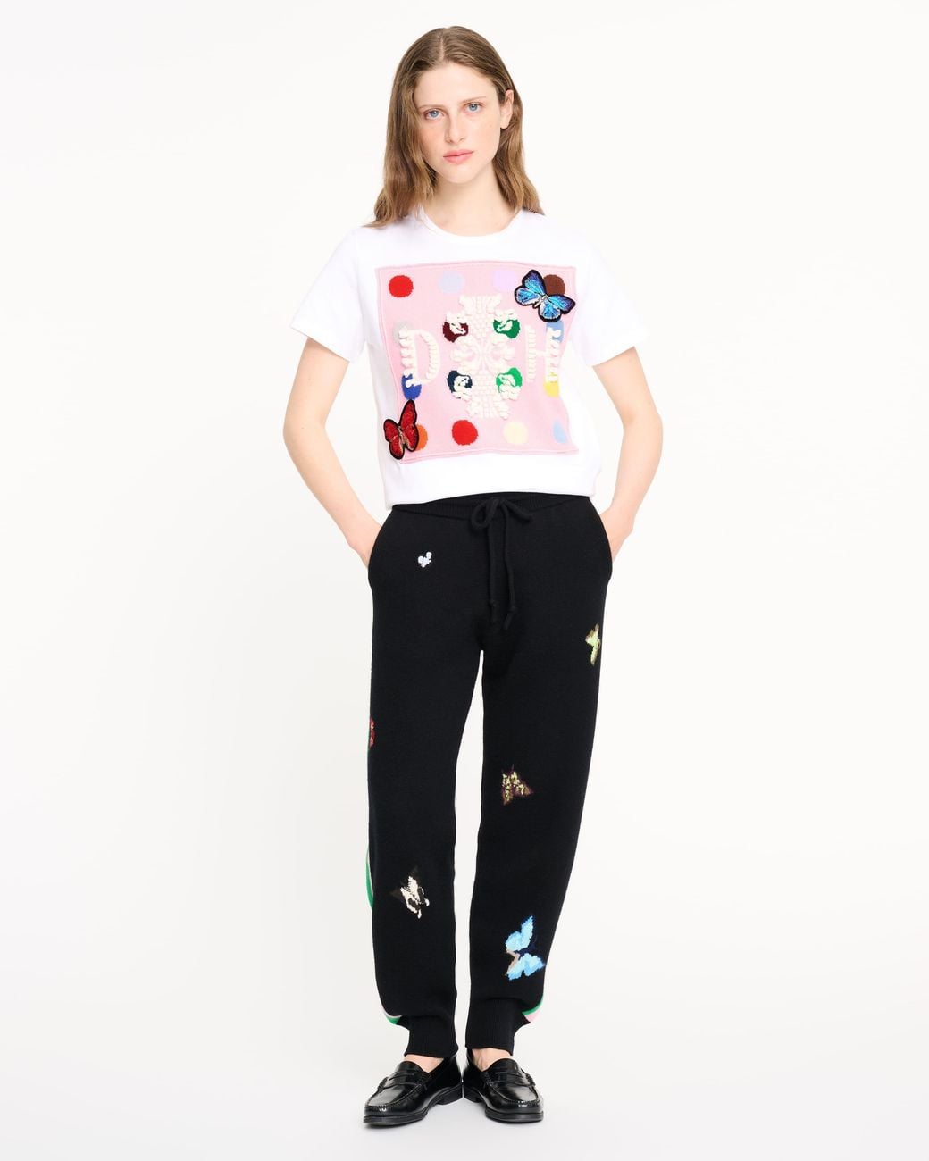 Barrie Red Spots And Butterflies Logo T-Shirt + Damien Hirst