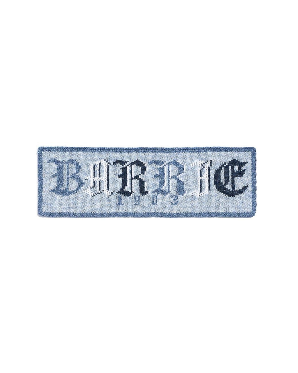 Barrie Blue Cashmere And Cotton Patch