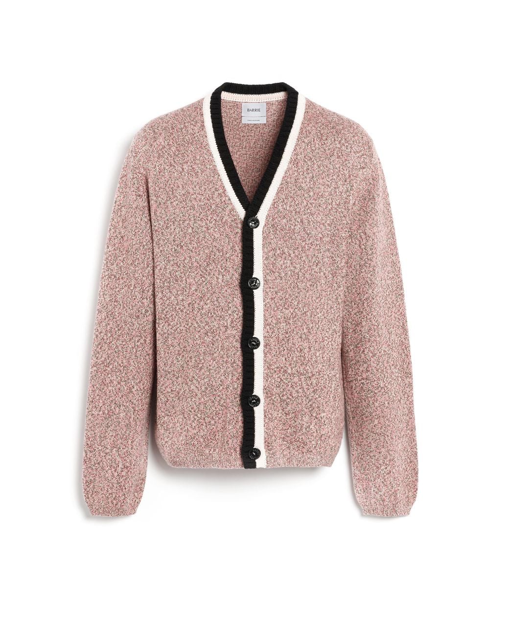 Barrie Pink Cashmere Cardigan for men