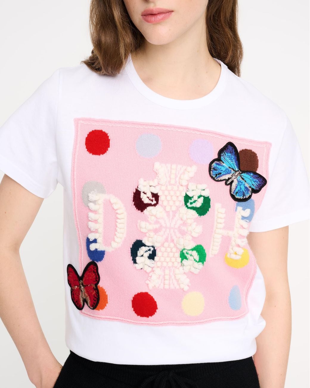 Barrie Red Spots And Butterflies Logo T-Shirt + Damien Hirst